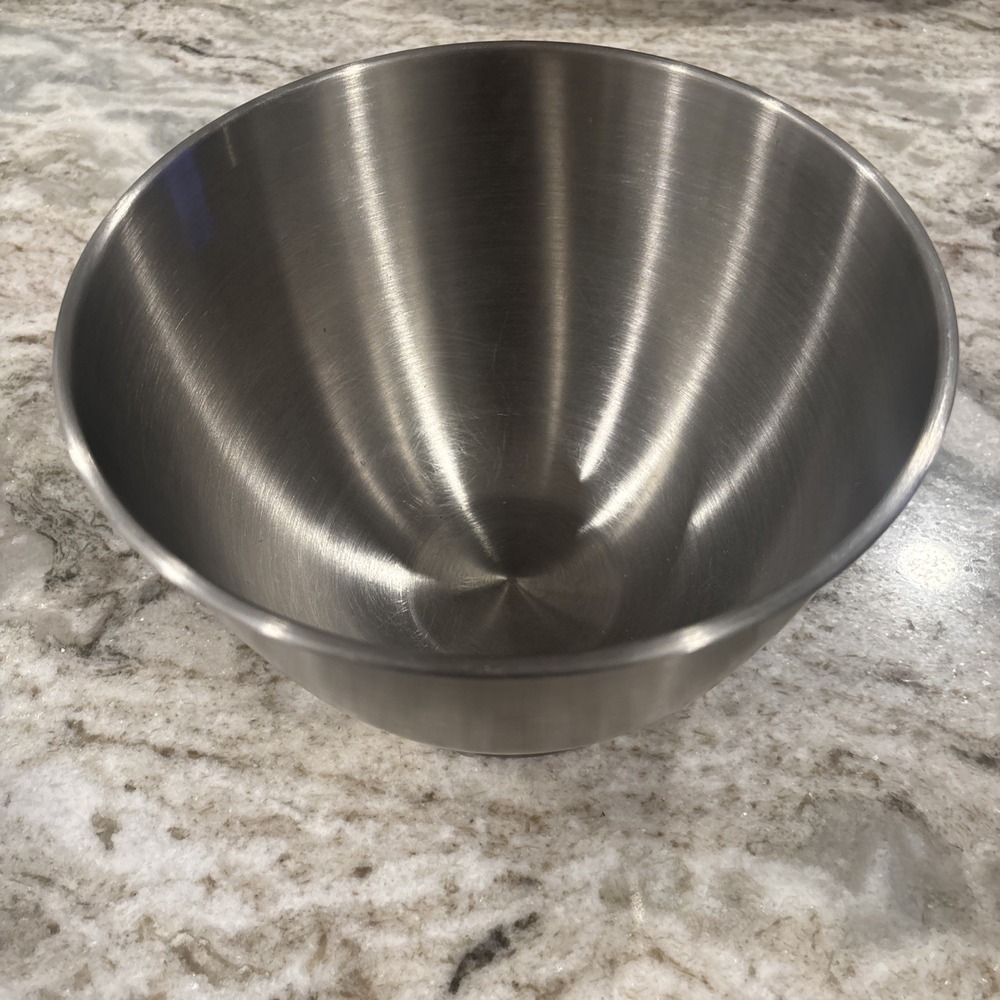 Farberware 4.7 Quart 6 Speed Stand Mixer Stainless Steel Replacement Bowl 3-Pin